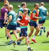9 June 2017; Ireland coach Ronan O'Gara during their captains run at the Red Bull Arena in Harrison, New Jersey, USA. Photo by Ramsey Cardy/Sportsfile