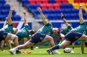 9 June 2017; Ireland's Cian Healy, centre, during their captains run at the Red Bull Arena in Harrison, New Jersey, USA. Photo by Ramsey Cardy/Sportsfile