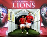 10 June 2017; Sean O'Brien of the British & Irish Lions runs out prior to the match between Crusaders and the British & Irish Lions at AMI Stadium in Christchurch, New Zealand. Photo by Stephen McCarthy/Sportsfile