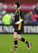 21 January 2012; A general view of an Ashbourne RFC player during the half-time mini-games. Heineken Cup, Pool 3, Round 6, Leinster v Montpellier, RDS, Ballsbridge, Dublin. Picture credit: Barry Cregg / SPORTSFILE