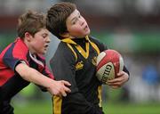 21 January 2012; Ashbourne RFC, in action against Coolmine RFC, during the half-time mini-games. Heineken Cup, Pool 3, Round 6, Leinster v Montpellier, RDS, Ballsbridge, Dublin. Picture credit: Barry Cregg / SPORTSFILE