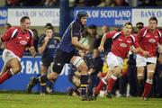 7 November 2003; Niall Breslin, Leinster Lions, in action against Llanelli Scarlets. Celtic League Tournament, Leinster Lions v Llanelli Scarlets, Donnybrook, Dublin. Picture credit: Matt Browne / SPORTSFILE