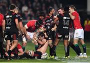 10 June 2017; Sean O'Brien of the British & Irish Lions tussles with Sam Whitelock of Crusaders during the match between Crusaders and the British & Irish Lions at AMI Stadium in Christchurch, New Zealand. Photo by Stephen McCarthy/Sportsfile