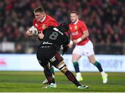 10 June 2017; Tadhg Furlong of the British & Irish Lions is tackled by Jordan Taufua of Crusaders during the match between Crusaders and the British & Irish Lions at AMI Stadium in Christchurch, New Zealand. Photo by Stephen McCarthy/Sportsfile