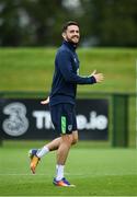 10 June 2017; Robbie Brady of Republic of Ireland, left, during squad training at the FAI National Training Centre in Abbotstown, Dublin. Photo by Sam Barnes/Sportsfile