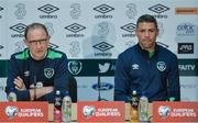 10 June 2017; Republic of Ireland manager Martin O'Neill, and Jonathan Walters of Republic of Ireland during a press conference at the FAI National Training Centre in Abbotstown, Dublin. Photo by Sam Barnes/Sportsfile