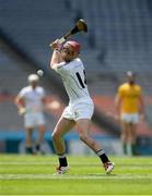 10 June 2017; Liam Watson of Warwickshire takes a free during the Lory Meagher Cup Final match between Leitrim and Warwickshire at Croke Park in Dublin. Photo by Piaras Ó Mídheach/Sportsfile