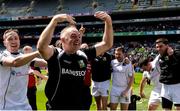 10 June 2017; Warwickshire manager Tony Joyce celebrates after the Lory Meagher Cup Final match between Leitrim and Warwickshire at Croke Park in Dublin. Photo by Piaras Ó Mídheach/Sportsfile
