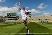 10 June 2017; Liam Watson of Warwickshire celebrates after the Lory Meagher Cup Final match between Leitrim and Warwickshire at Croke Park in Dublin. Photo by Piaras Ó Mídheach/Sportsfile