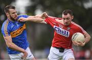 10 June 2017; Donncha O'Connor of Cork in action against Paddy Codd of Tipperary during the Munster GAA Football Senior Championship Semi-Final match between Cork and Tipperary at Pairc Ui Rinn in Cork. Photo by Matt Browne/Sportsfile
