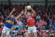 10 June 2017; Kevin Crowley of Cork in action against Liam McGrath of Tipperary during the Munster GAA Football Senior Championship Semi-Final match between Cork and Tipperary at Pairc Ui Rinn in Cork. Photo by Matt Browne/Sportsfile
