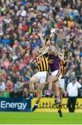 10 June 2017; Liam Blanchfield of Kilkenny in action against Shaun Murphy of Wexford during the Leinster GAA Hurling Senior Championship Semi-Final match between Wexford and Kilkenny at Wexford Park in Wexford. Photo by Daire Brennan/Sportsfile