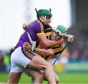 10 June 2017; Paddy Deegan of Kilkenny in action against Conor McDonald of Wexford during the Leinster GAA Hurling Senior Championship Semi-Final match between Wexford and Kilkenny at Wexford Park in Wexford. Photo by Ray McManus/Sportsfile