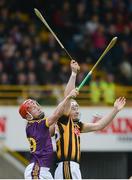 10 June 2017; Liam Blanchfield of Kilkenny in action against Willie Devereux of Wexford during the Leinster GAA Hurling Senior Championship Semi-Final match between Wexford and Kilkenny at Wexford Park in Wexford. Photo by Daire Brennan/Sportsfile