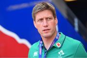 10 June 2017; Ireland coach Ronan O'Gara ahead of the international match between Ireland and USA at the Red Bull Arena in Harrison, New Jersey, USA. Photo by Ramsey Cardy/Sportsfile