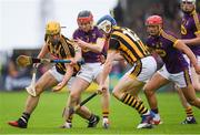 10 June 2017; Diarmuid O’Keeffe of Wexford in action against Colin Fennelly, left, and T.J. Reid of Kilkenny during the Leinster GAA Hurling Senior Championship Semi-Final match between Wexford and Kilkenny at Wexford Park in Wexford. Photo by Ray McManus/Sportsfile