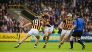 10 June 2017; Jack O'Connor of Wexford in action against Conor Fogarty of Kilkenny during the Leinster GAA Hurling Senior Championship Semi-Final match between Wexford and Kilkenny at Wexford Park in Wexford. Photo by Daire Brennan/Sportsfile