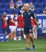 10 June 2017; USA head coach John Mitchell ahead of the international match between Ireland and USA at the Red Bull Arena in Harrison, New Jersey, USA. Photo by Ramsey Cardy/Sportsfile