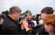 10 June 2017; Conor McDonald of Wexford celebrates after the Leinster GAA Hurling Senior Championship Semi-Final match between Wexford and Kilkenny at Wexford Park in Wexford. Photo by Daire Brennan/Sportsfile