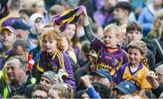 10 June 2017; Wexford supporters celebrate after the Leinster GAA Hurling Senior Championship Semi-Final match between Wexford and Kilkenny at Wexford Park in Wexford. Photo by Daire Brennan/Sportsfile
