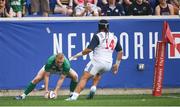 10 June 2017; Keith Earls of Ireland scores his side's first try during the international match between Ireland and USA at the Red Bull Arena in Harrison, New Jersey, USA. Photo by Ramsey Cardy/Sportsfile