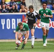 10 June 2017; Kieran Marmion of Ireland scores his side's fourth try during the international match between Ireland and USA at the Red Bull Arena in Harrison, New Jersey, USA. Photo by Ramsey Cardy/Sportsfile