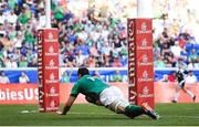 10 June 2017; James Ryan of Ireland scores his side's seventh try during the international match between Ireland and USA at the Red Bull Arena in Harrison, New Jersey, USA. Photo by Ramsey Cardy/Sportsfile