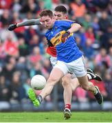10 June 2017; Bill Maher of Tipperary in action against Luke Connolly of Cork during the Munster GAA Football Senior Championship Semi-Final match between Cork and Tipperary at Pairc Ui Rinn in Cork. Photo by Matt Browne/Sportsfile