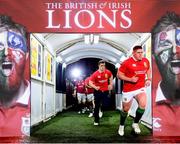 10 June 2017; Tadhg Furlong of the British & Irish Lions runs out prior to the match between Crusaders and the British & Irish Lions at AMI Stadium in Christchurch, New Zealand. Photo by Stephen McCarthy/Sportsfile