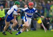 21 January 2012; Joe Fitzpatrick, Laois, in action against Laurence Prendergast, Dublin Institute of Technology. Bord na Mona Walsh Cup, Laois v Dublin Institute of Technology, Rathdowney-Errill GAA Club, Kelly Daly Park, Rathdowney, Co. Laois. Picture credit: Ray McManus / SPORTSFILE