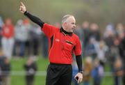 22 January 2012; Referee John Sexton. Waterford Crystal Cup Senior Hurling Preliminary Round, Tipperary v Limerick Institute of Technology, Silvermines GAA Club, Dolla, Co Tipperary. Picture credit: Diarmuid Greene / SPORTSFILE