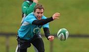 24 January 2012; Ireland's Eoin Reddan in action during squad training ahead of their RBS Six Nations Rugby Championship game against Wales on February 5th. Ireland Rugby Squad Training, University of Limerick, Limerick. Picture credit: Diarmuid Greene / SPORTSFILE