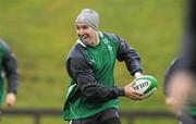 24 January 2012; Ireland's Paddy Wallace in action during squad training ahead of their RBS Six Nations Rugby Championship game against Wales on February 5th. Ireland Rugby Squad Training, University of Limerick, Limerick. Picture credit: Diarmuid Greene / SPORTSFILE