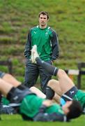24 January 2012; Ireland strength and conditioning coach Bryan Cullen during squad training ahead of their RBS Six Nations Rugby Championship game against Wales on February 5th. Ireland Rugby Squad Training, University of Limerick, Limerick. Picture credit: Diarmuid Greene / SPORTSFILE