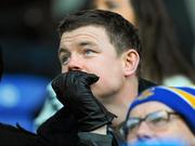 22 January 2012; Leinster's Brian O'Driscoll watches on during the match. British & Irish Cup Quarter-Final, Leinster A v Pontypridd, Donnybrook Stadium, Donnybrook, Dublin. Picture credit: Brian Lawless / SPORTSFILE
