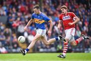 10 June 2017; Liam Boland of Tipperary in action against Ian Maguire of Cork during the Munster GAA Football Senior Championship Semi-Final match between Cork and Tipperary at Pairc Ui Rinn in Cork. Photo by Matt Browne/Sportsfile
