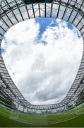 11 June 2017; A general view of the Aviva Stadium prior to the kick off of the FIFA World Cup Qualifier Group D match between Republic of Ireland and Austria at Aviva Stadium, in Dublin. Photo by Seb Daly/Sportsfile