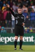 11 June 2017; Referee Pádraig Hughes during the Munster GAA Football Senior Championship Semi-Final match between Kerry and Clare at Cusack Park, in Ennis, Co. Clare. Photo by Sam Barnes/Sportsfile