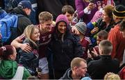11 June 2017; Gary O’Donnell of Galway posses with supporters after the Connacht GAA Football Senior Championship Semi-Final match between Galway and Mayo at Pearse Stadium, in Salthill, Galway. Photo by Ray McManus/Sportsfile