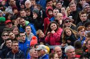 11 June 2017; Supporters of both teams watch a replay, on a giant screen of the goal chance for which fell to Diarmuid O'Connor of Mayo late in the Connacht GAA Football Senior Championship Semi-Final match between Galway and Mayo at Pearse Stadium, in Salthill, Galway. Photo by Ray McManus/Sportsfile