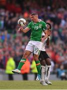 11 June 2017; Jonathan Walters of Republic of Ireland in action against David Alaba of Austria during the FIFA World Cup Qualifier Group D match between Republic of Ireland and Austria at Aviva Stadium, in Dublin. Photo by Eóin Noonan/Sportsfile