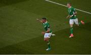 11 June 2017; Jonathan Walters of Republic of Ireland celebrates after scoring his side's first goal during the FIFA World Cup Qualifier Group D match between Republic of Ireland and Austria at Aviva Stadium, in Dublin. Photo by Cody Glenn/Sportsfile