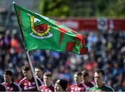 11 June 2017; Mayo captain Cillian O'Connor leads his side during the parade ahead of the Connacht GAA Football Senior Championship Semi-Final match between Galway and Mayo at Pearse Stadium, in Salthill, Galway. Photo by Daire Brennan/Sportsfile