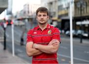12 June 2017; Iain Henderson of the British & Irish Lions poses for a portrait following a press conference at the Scenic Hotel Southern Cross in Dunedin, New Zealand. Photo by Stephen McCarthy/Sportsfile