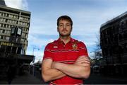 12 June 2017; Iain Henderson of the British & Irish Lions poses for a portrait following a press conference at the Scenic Hotel Southern Cross in Dunedin, New Zealand. Photo by Stephen McCarthy/Sportsfile