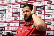 12 June 2017; British & Irish Lions defence coach Andy Farrell during a press conference at the Scenic Hotel Southern Cross in Dunedin, New Zealand. Photo by Stephen McCarthy/Sportsfile