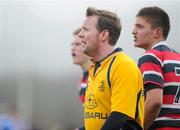 25 January 2012; Robbie O'Flynn, referee. Powerade Leinster Schools Vinnie Murray Cup, Semi-Final, Wesley College v St. Andrew’s School, Seapoint RFC, Killiney, Co. Dublin. Picture credit: Brian Lawless / SPORTSFILE