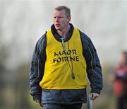 22 January 2012; Leitrim joint manager George Dugdale. FBD Insurance League, Section B, Round 3, G.M.I.T. v Leitrim, Strokestown GAA Grounds, Farnbeg, Strokestown, Co. Roscommon. Picture credit: David Maher / SPORTSFILE