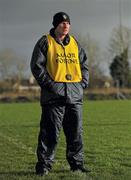 22 January 2012; Leitrim joint manager George Dugdale. FBD Insurance League, Section B, Round 3, G.M.I.T. v Leitrim, Strokestown GAA Grounds, Farnbeg, Strokestown, Co. Roscommon. Picture credit: David Maher / SPORTSFILE