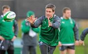 26 January 2012; Ireland's Ronan O'Gara in action during squad training ahead of their RBS Six Nations Rugby Championship game against Wales on February 5th. Ireland Rugby Squad Training, University of Limerick, Limerick. Picture credit: Diarmuid Greene / SPORTSFILE